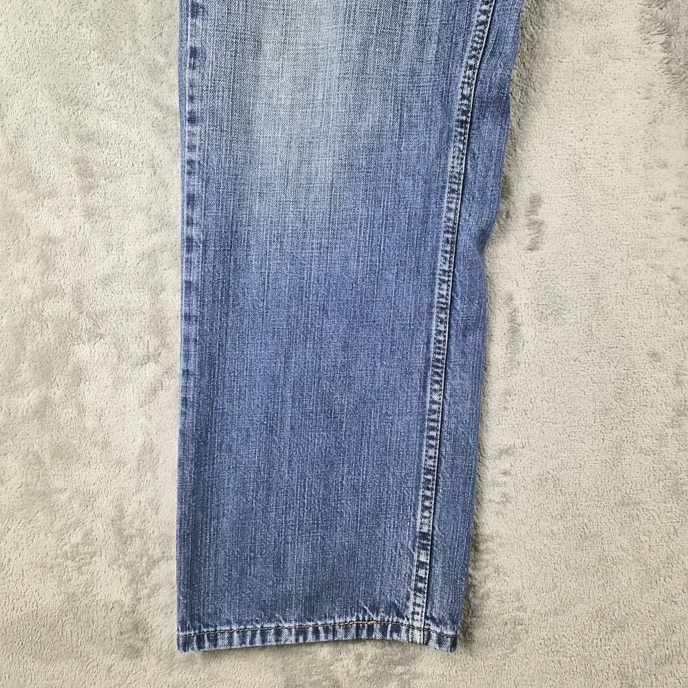 Levis 559 Relaxed Straight Jeans Mens 38x32 Blue Denim Medium Wash Cotton Y2K
